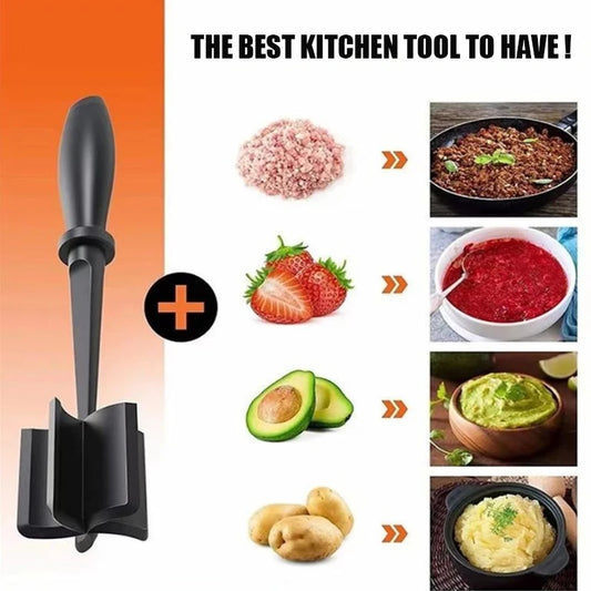 MinceMaster™ Handheld Meat Crusher