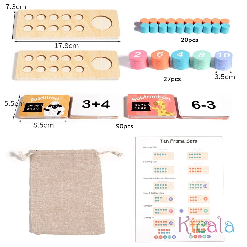 NumberNest™ Montessori Maths Board
