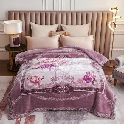 ArdenLuxe™ Royal Raschel Blanket