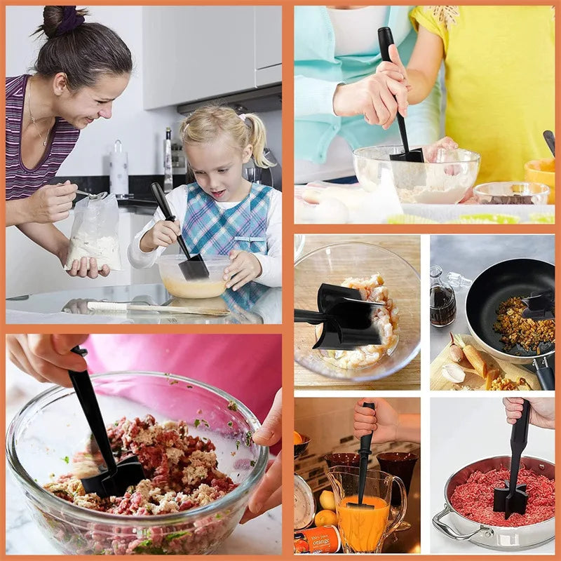 MinceMaster™ Handheld Meat Crusher