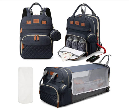 HavenPack™ 3-in-1 Travel Diaper Backpack