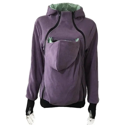 KangaCozy™ 3-in-1 Mummy & Baby Hoodie