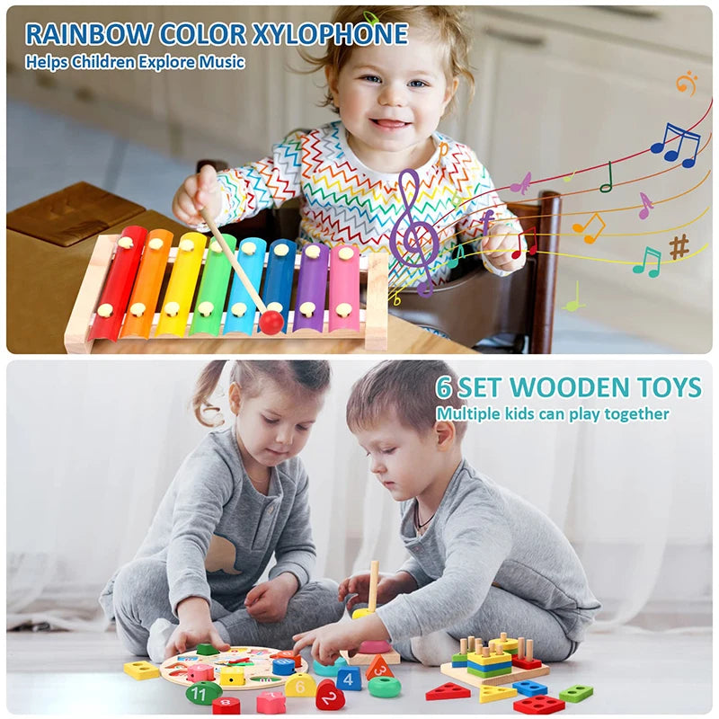 Little Genius Wooden Puzzles