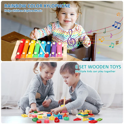 Little Genius Wooden Puzzles
