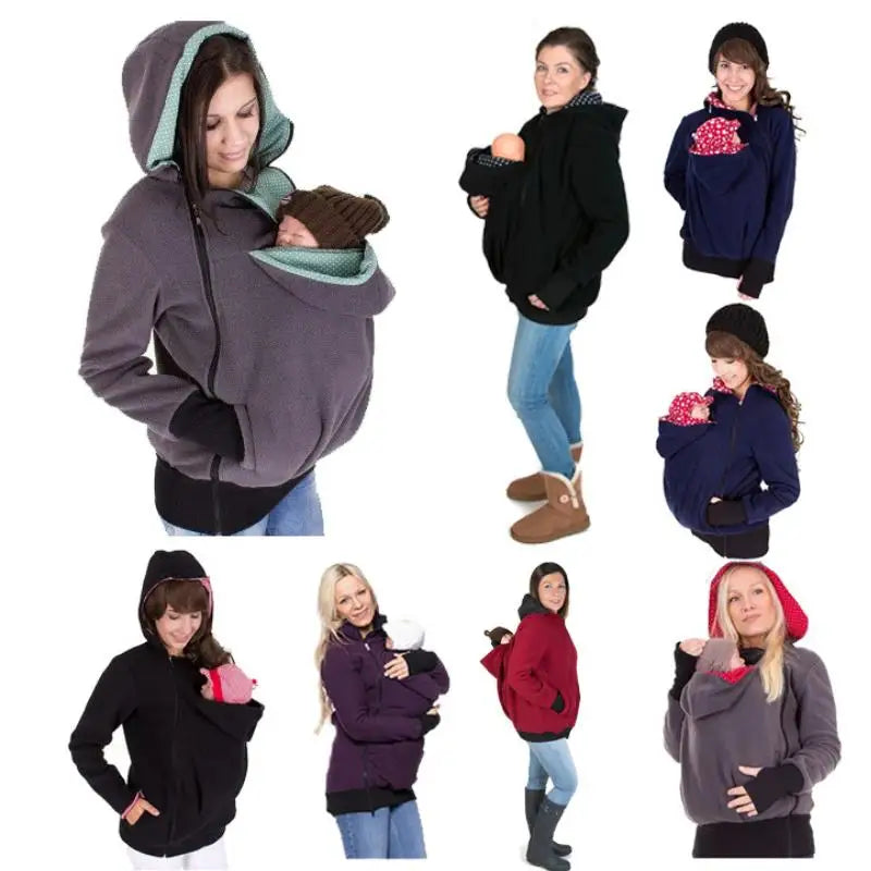 KangaCozy™ 3-in-1 Mummy & Baby Hoodie