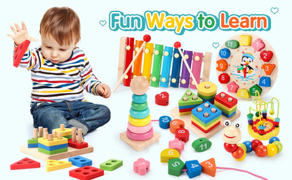 Little Genius Wooden Puzzles