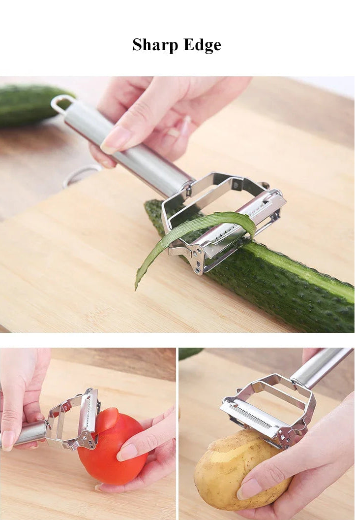 VeggieMaster 2-in-1 Peeler & Slicer