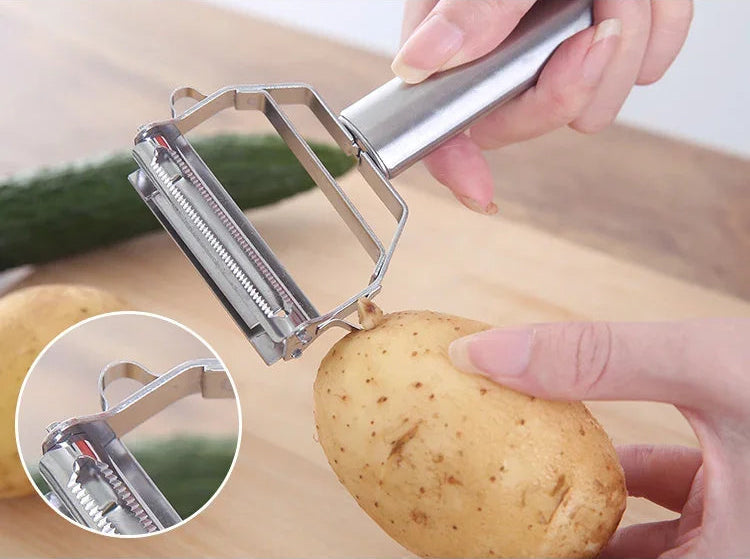 VeggieMaster 2-in-1 Peeler & Slicer