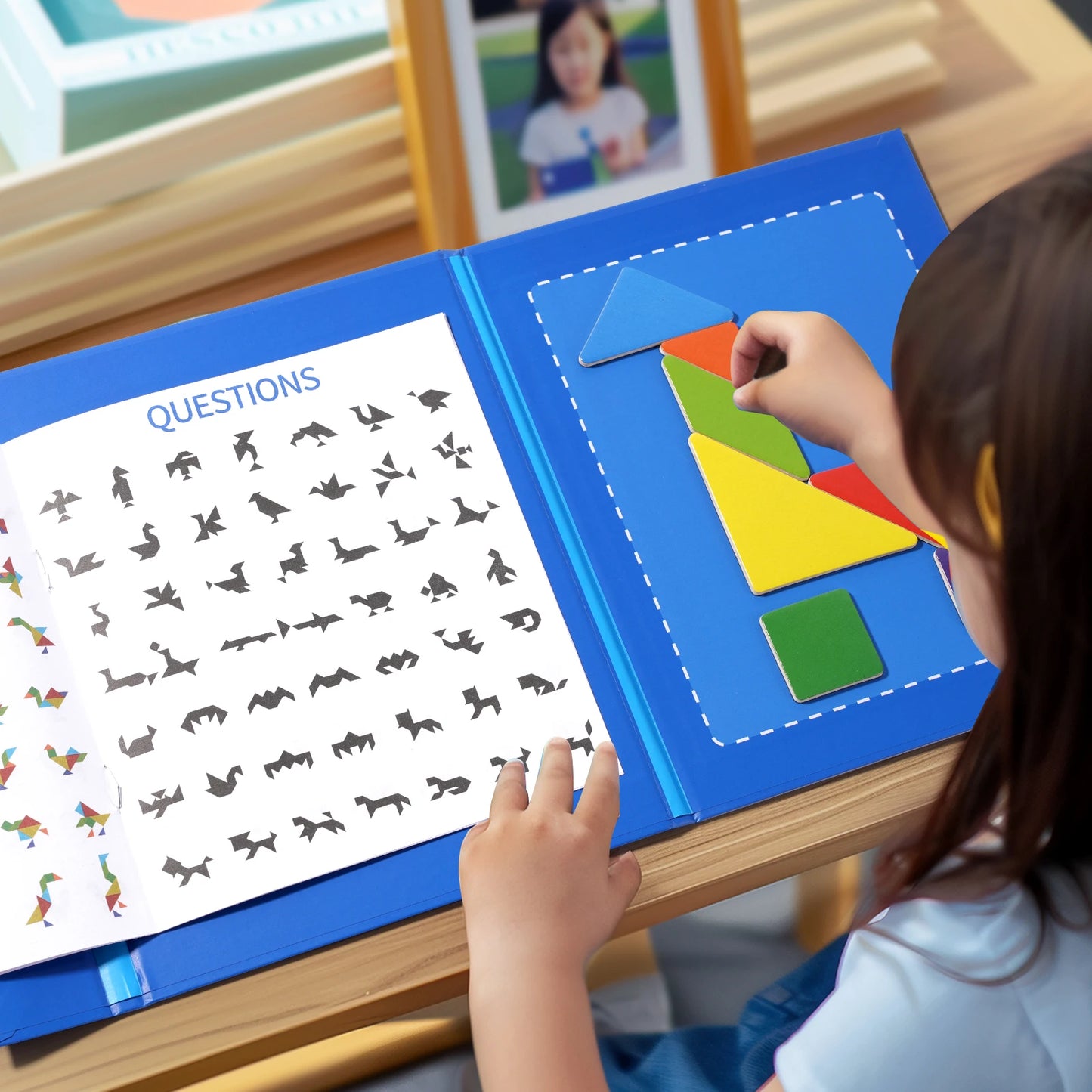 Montessori Smart Mind Shapes Book