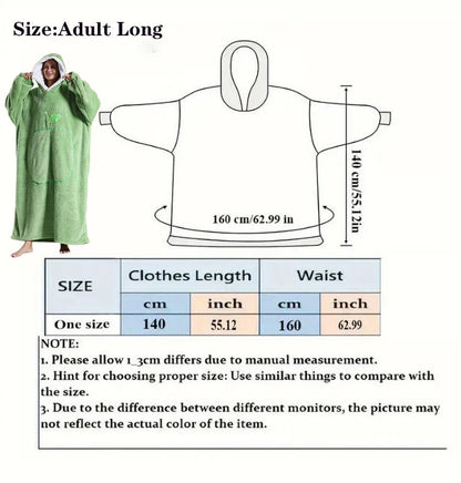 SnugHaven™ Cosy Wearable Blanket