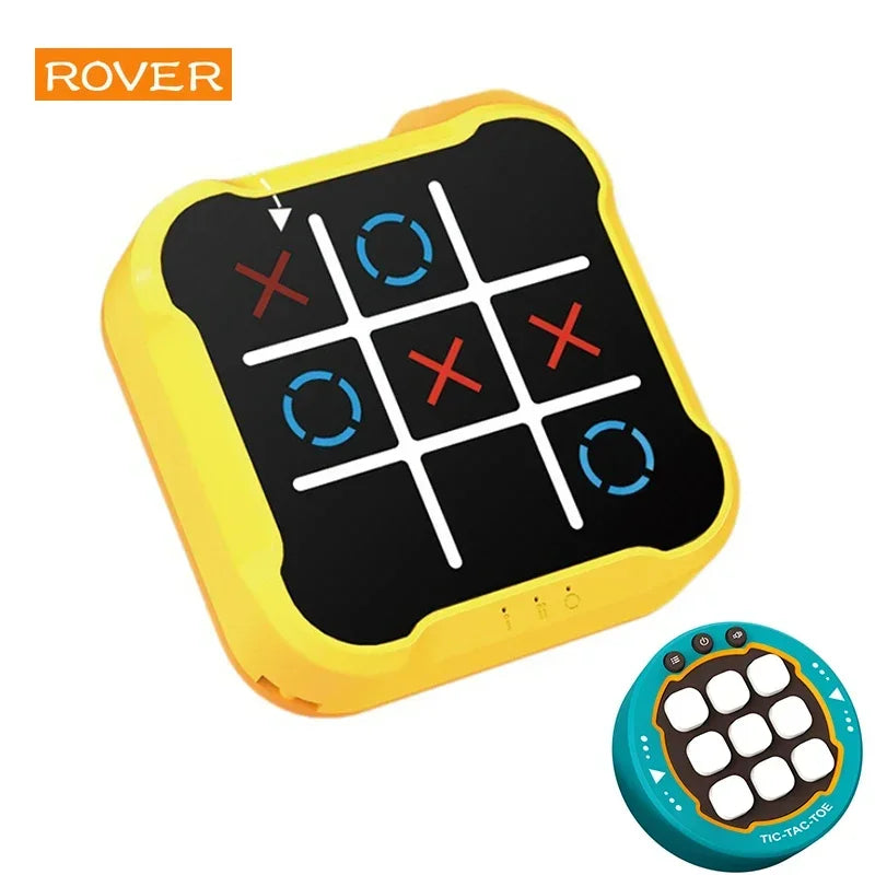 Mini Tic-Tac-Toe Eletrónico LogicGrid™ for Kids & Adults