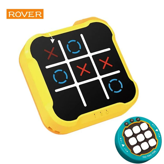 Mini Tic-Tac-Toe Eletrónico LogicGrid™ for Kids & Adults