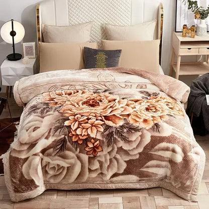 ArdenLuxe™ Royal Raschel Blanket