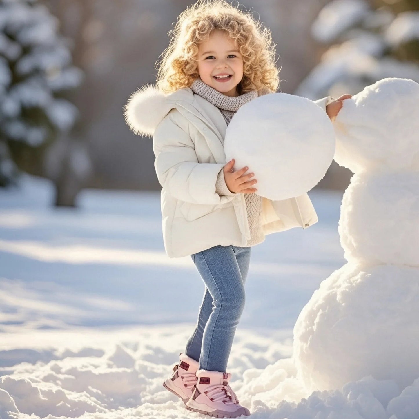 FrostBunny™ Plush Winter Boots