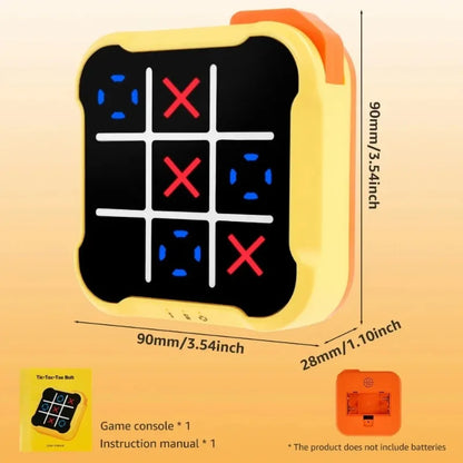 Mini Tic-Tac-Toe Eletrónico LogicGrid™ for Kids & Adults