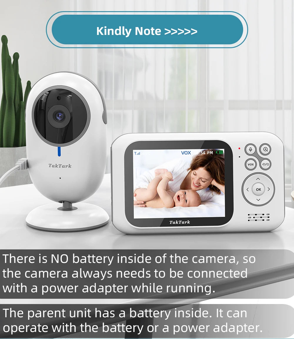 GlowGuard™ Wireless Baby Monitor