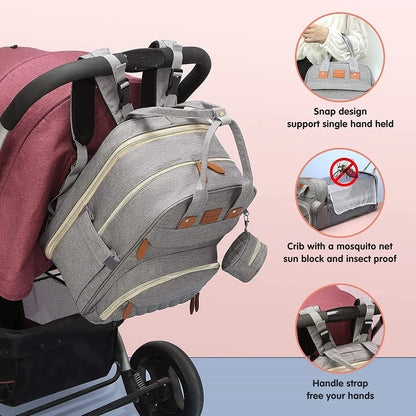 HavenPack™ 3-in-1 Travel Diaper Backpack