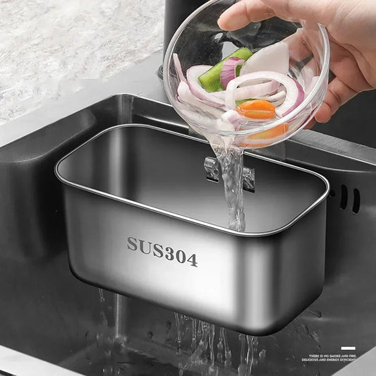 EcoCatch™ Stainless Steel Sink Basket