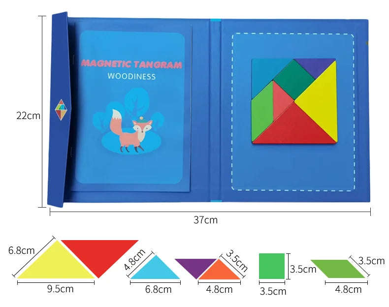 Montessori Smart Mind Shapes Book