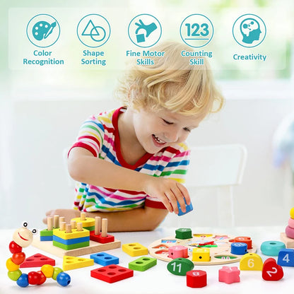 Little Genius Wooden Puzzles