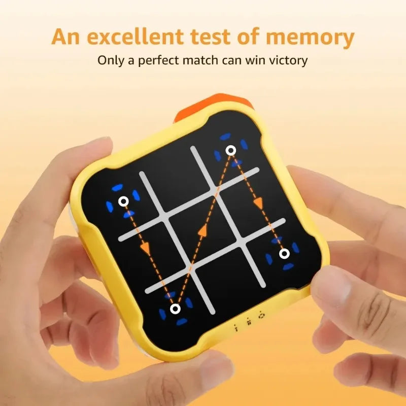 Mini Tic-Tac-Toe Eletrónico LogicGrid™ for Kids & Adults